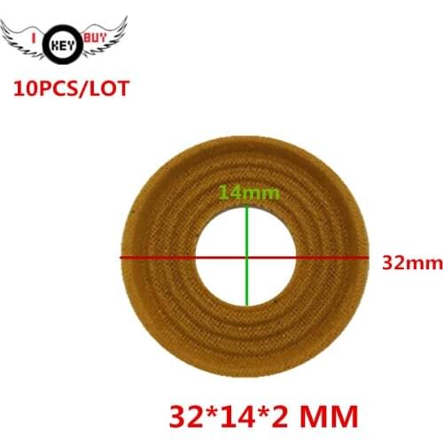 I KEY BUY 10 PCS 32 MM 14 MM 2 MM Speaker Spring Pads Spider Cloth Speaker Damper Repair Accessories Flat Angle