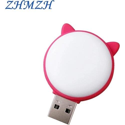 Mini Night Light Lovely Atmosphere Lamp LED Portable Book Light Cute Reading Lamp Desk Lamp For Working Outdoor Camping DC5V