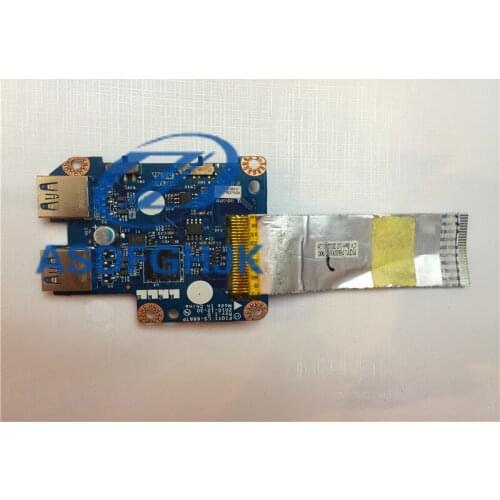 Original FOR Lenovo Lenovo IdeaPad Y570 Series USB Port Wireless Switch Board wcable LS-6887P 100% Test ok