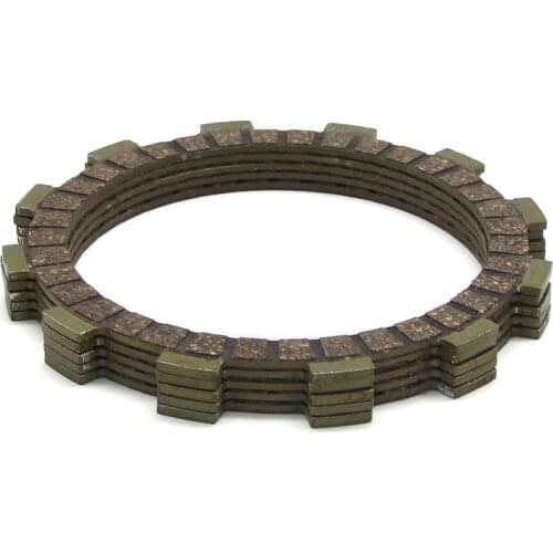 Clutch Friction Disc Plate Kit For Suzuki PE250 T/X/Z 1980-1982 RM250 N/T/X/Z/D/E/F 1979-1985 Clutchs Platees 21441-37400