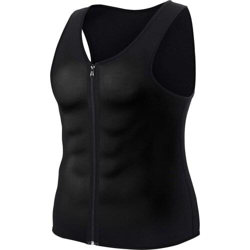 Slimming Belt Belly Men Slimming Vest Body Shaper Neoprene Abdomen Fat Burning Shaperwear Waist Sweat Corset Weight