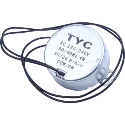 AC 220/240V 30RPM 4W CCW/CW Two Way Controlled Synchronous Motor