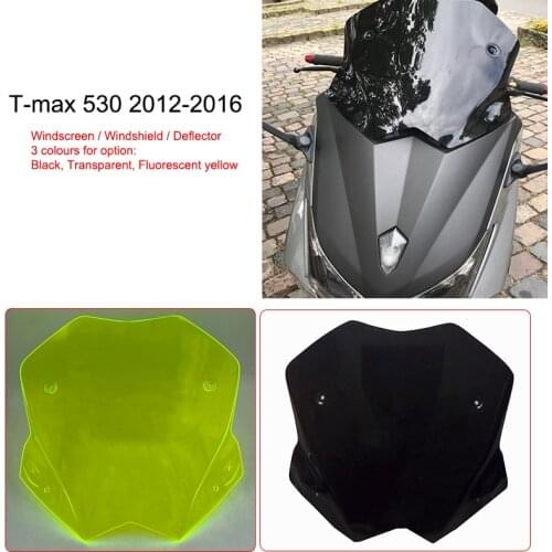 TMAX 530 2012 2013 2014 2015 2016 Windscreen Windshield Deflectors For Yamaha T-max 530 2012-2016 Tmax 530 Tmax530 T-MAX