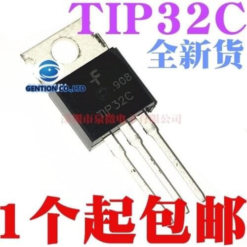 50PCS TIP32C TIP32 power tube PNP triode 3 a100v TO-220 in stock 100% new and original