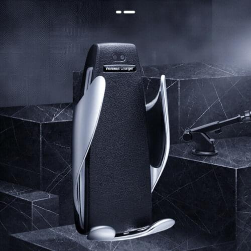 Phone holder Car 10W Fast Charging Qi Car wireless charger For iPhone X XS XR for Samsung Galaxy S8 S9 Note 8 Huawei Smart Phone