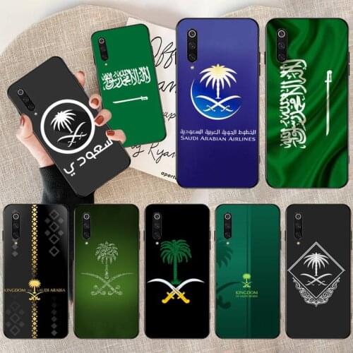 Kingdom Of Saudi Arabia Flag Newly Arrived Black Cell Phone Case for Xiaomi Mi10 10Pro 10 lite Mi9 9SE 8SE Pocophone F1 Mi8 Lite