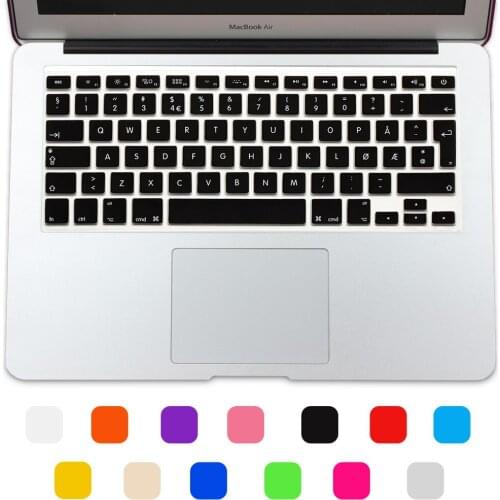 Norwegian Silicone Euro EU Keyboard Silicone Keyboard Cover For Apple macbook Air Pro Retina 13 15 17 For Mac Book Laptop Skin