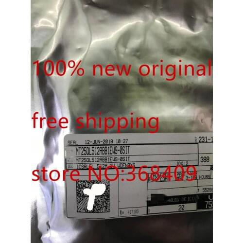 MT25QL512ABB1EW9-0SIT DFN8 5PCS-100PCS/LOT BGA 100% NEW original STOCK freeshipping