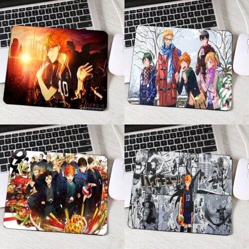 Mairuige Cool Anime Boys Hinata Shoyo Haikyuu Pc Computer Mousepad Anti-skid Wear Rubber Mat for Gamer Mouse Pad To Table Mat