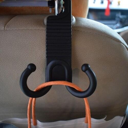Car Hooks, Car Seat Back Hook Seat Headrest Hanger Seat Portable Organizer