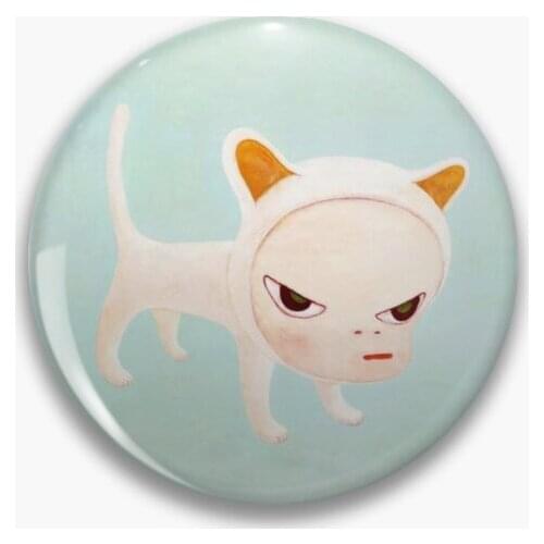 Yoomo Nara Soft Button Pin Decor Collar Hat Women Funny Fashion Creative Clothes Cute Jewelry Gift Badge Cartoon Metal