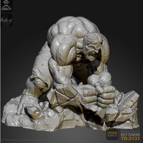 1/32 Resin Kits Angry giant resin model Self-assembled TD-2133