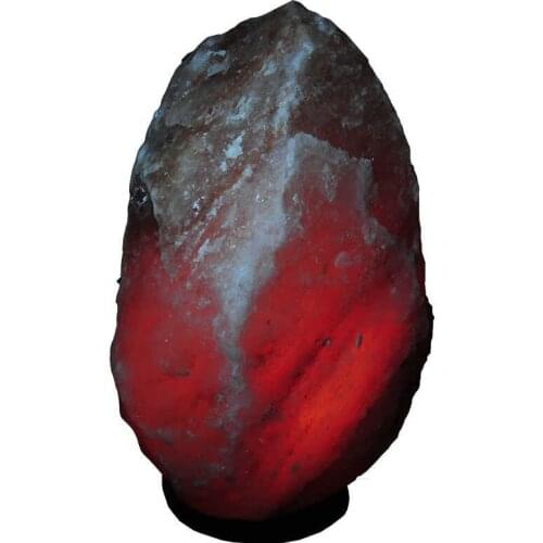 Natural Himalayan Rock Salt Lamp Wired Bulb Pink 14-16Kg