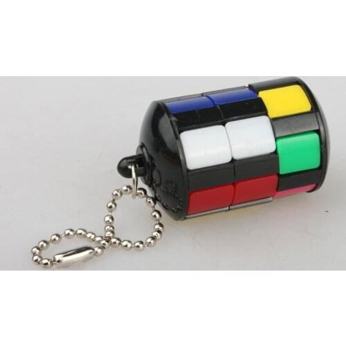 Puzzle Early Educational Kids Toys for Children Smart Tower Magic Cube with Keychain Jigsaw Puzzles Anti-stress Game DIY Gift