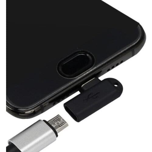 2pcs Right angle 90 degree USB Type C Male to Micro USB Female Charging and Data Sync Connector Converter Adapter