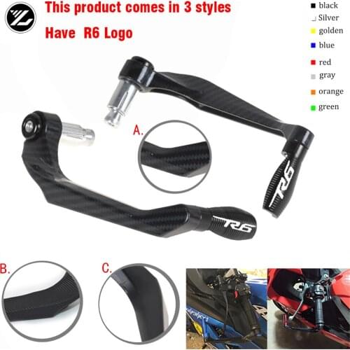 Motocycle Handlebar Handle grips Bar Ends Brake Clutch Levers Guard Protector For Yamaha R6 r6 2008 2009 2010 2011 2012 2013 R6