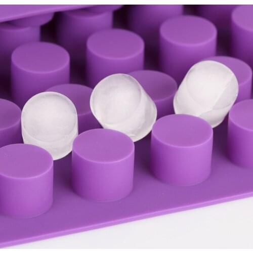 88 Cavity Small Cylinder Silicone Mold Soap Resin Ice Tray Mould Tools Chocolate Pastry Candy Baking Epoxy Crafts