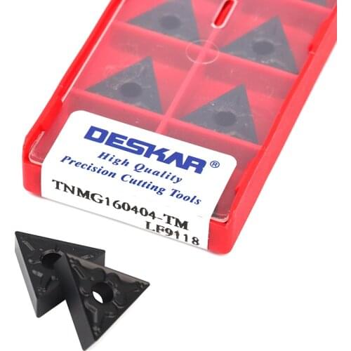 TNMG160404-TM TNMG160408-TM LF9118 High Strength Carbide CNC Lathe Turning Inserts High quality coating tools For cutting steel