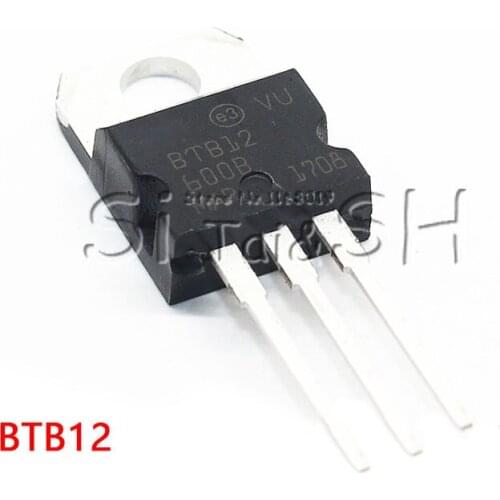 10pcs BTB12-800B TO-220 BTB12-800 TO220 BTB12 12A 800V