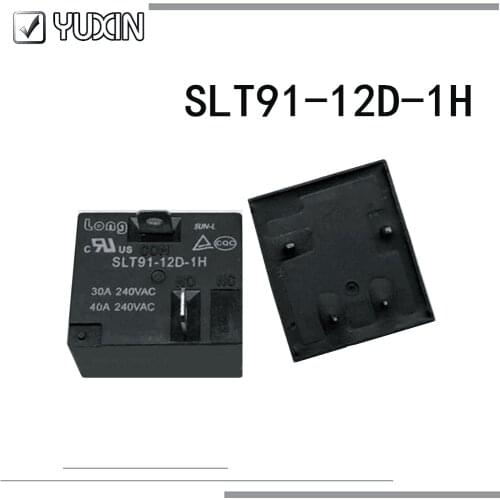 5PCS/LOT 100%Original&New Relay SLT91-12D-1H 12VDC SLT91 12D 1H 12V 30A T91 T93 general MPQ4-S-112D-A 4PIM 30A