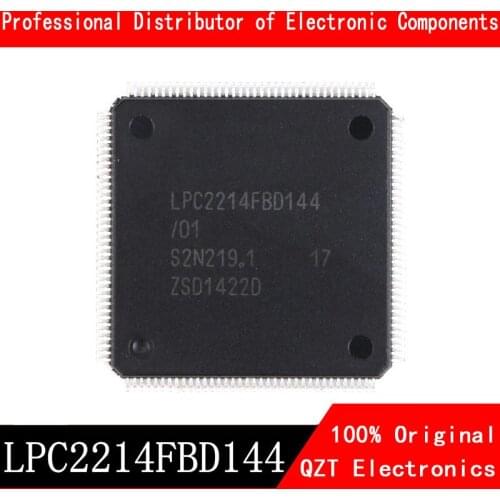 5pcs/lot new original LPC2214FBD144 LQFP144 microcontroller MCU In Stock