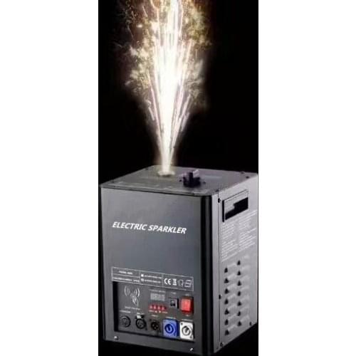 6units 700w electric sparkler flame machine +one free flycase +30bags powder stage party dj club effect lighting