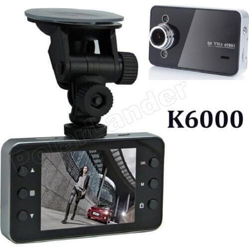 Car DVR 2.7" TFT Screen video Recorder Motion Detection Night Vision G-Sensor Vehicle dashcam Full 1080P K6000