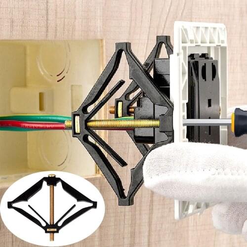 2 4 Pcs Wall Mount Switch Box Repair Tool Secret Stash Switch Cassette Repairer Support Rod Electrician Accessories