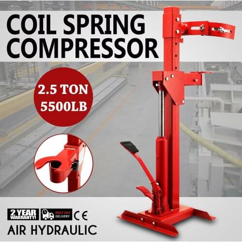 Hydraulic Spring Compressor with 2.5 Ton Spring and 14 Inch Spring Compressor