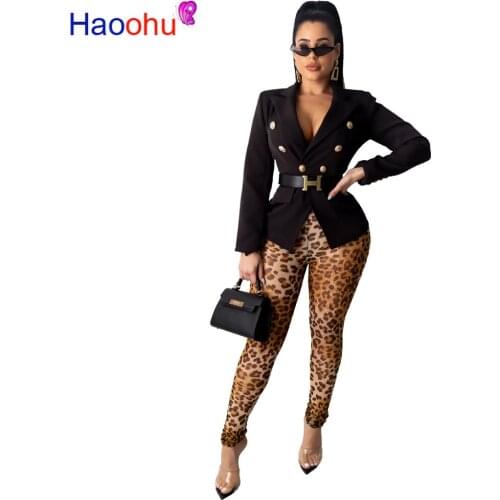 HAOOHU Women's Blazers