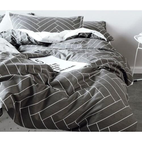 600TC COTTON bedding sets Euro King Size Duvet Quilts Cover Set bed linens set bedclothes Bed set Double Queen Single Gray