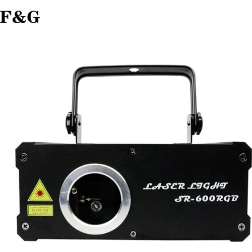 2021 RGB Animation Laser Light DJ Stage Effect Laser Projector DMX512 Party Show Bar Club Wedding KTV Laser Lights