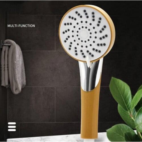 Multifunctional Water Heater Universal Pressurized Handheld Shower Nozzle Wall-mounted Hotel Bathroom Shower Nozzle Top H8212