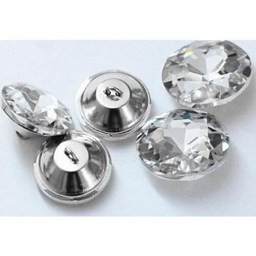 Wholesales 1000pcs Gem flower crystal button ,sofa, soft bag buckles Crystal Buttons Headboard Buttons Sofa Bed Wall