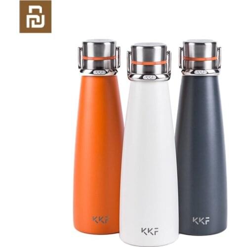 Original Youpin kkf KISSKISSFISH SU-47WS Smart Vacuum Thermos Water Bottle Thermos Cup Portable Water Bottles