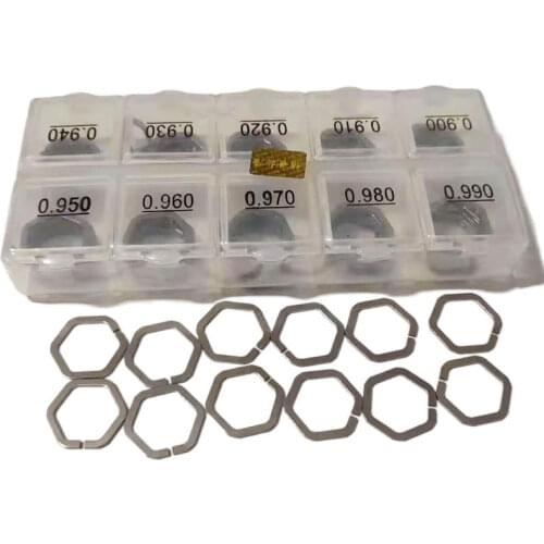 50 pcs for Sie-mens Armature lift adjusting shim 0.90-0.99,common rail piezo injector gasket diesel injector washer repair tools