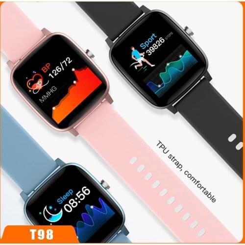 Xiaomi Mijia Thermometer Smart Watch Real-time Heart Rate Monitor Body Temperature Smartwatch Men Fitness Tracker Waterproof