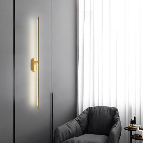 Modern LED Luxury Wall Lamp for Bedroom Bedside Decoration Minimalism Home Wall Lamps Living Room Mirror Hotel Indoor Lighting