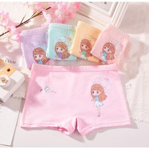 Cartoon Brief For Girls Children Cotton Princess Underwear Cute Printing Panties Kids Short Panties Girl Underpants Briefs