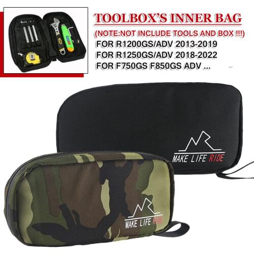 For BMW R1200GS R1250GS Adventure F850GS F750GS 2004-2019 Werkzeug Taschen For Aluminum Waterproof Toolbox Tool Box Inner bag