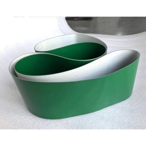 Can Customized)-1500x300x3mm Green Industrial Transmission Line Belt Conveyor PVC Belt