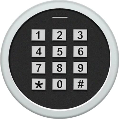 12VDC Waterproof IP66 Mini Metal Access Control RFID ID 125KHZ EM tag Access Keypad reader for gate opener door access