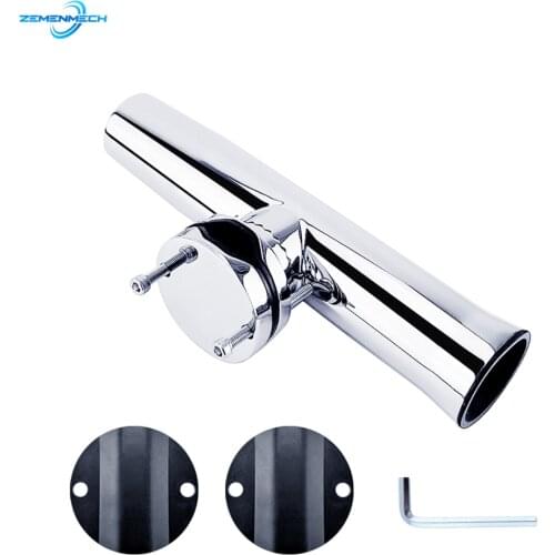 316 Stainless Steel Fishing Rod Rack Holder for 1 to 2 Inch Rail Stand For Fishing Rod Holder Rack Marine Boat Accessories Kayak