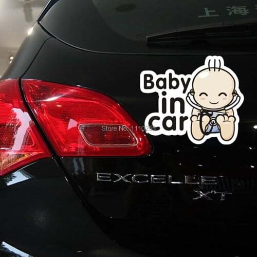 Aliauto Car-styling Baby in Car sticker And Decal Accessories for volkswagen ford focus bmw e39 renault opel peugeot honda