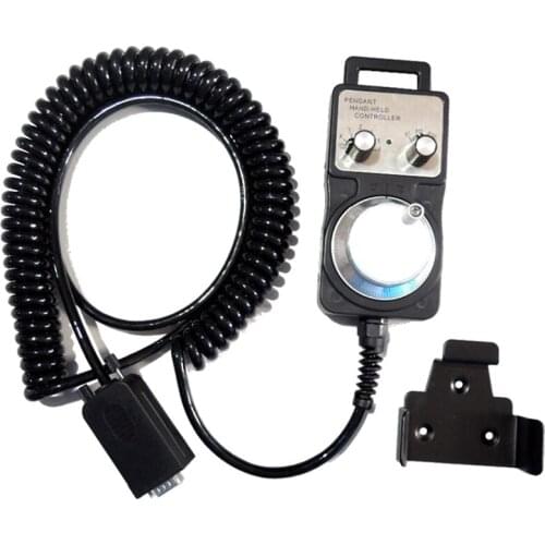 CNC MPG Pendant Handwheel for FAGOR GSK Siemens MITSUBISHI FANUC System 5V Manual Pulse Generator