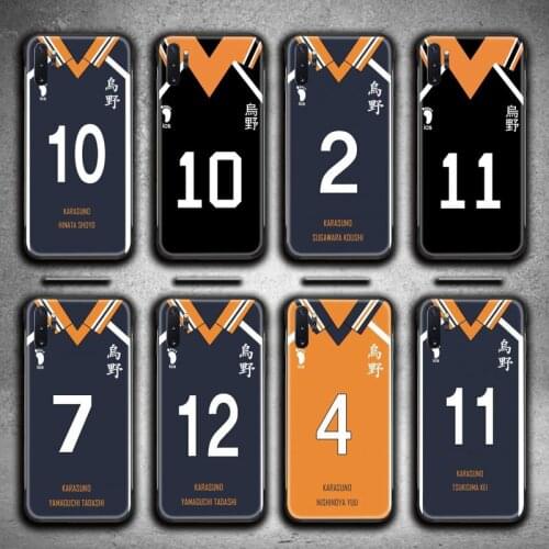 Haikyuu!! Karasuno Jersey Shoyo Hinata Phone Case For Samsung Galaxy Note20 ultra 7 8 9 10 Plus lite J7 J8 Plus 2018 Prime