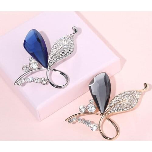 Crystal Brooches With Rhinestone Fashion Alloy Jewelry Women Clothing Accessories Pins And Brooch