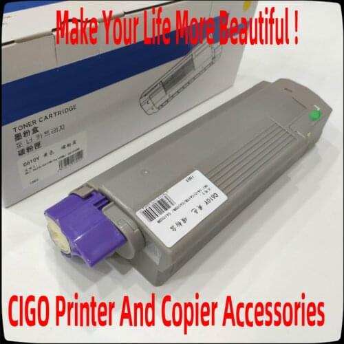 For Oki C610 C610n Toner Cartridge,Refill Toner For Okidata C610 C610n Printer,For Oki 44315324 44315323 44315322 44315321,4*PCS