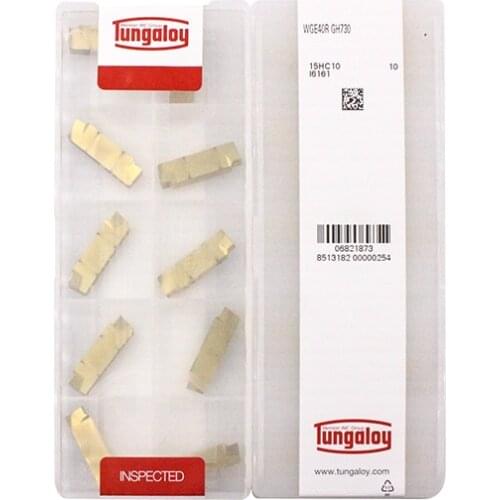 Original WGE40R GH730 Carbide Inserts Internal Turning Tool Metal Lathe CNC Tools