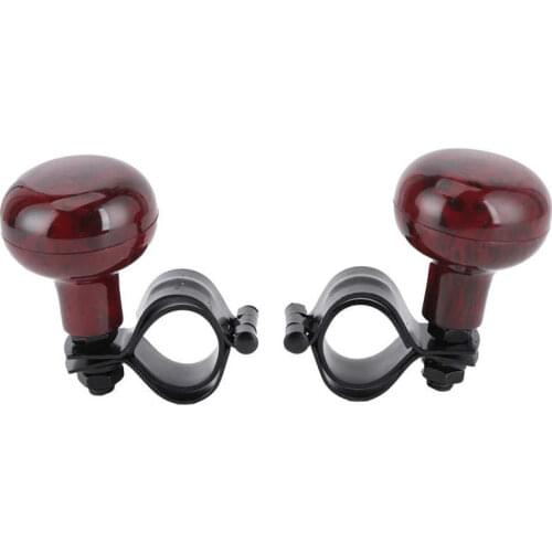 Estuche gafas automobiles Steering Wheel Knob Mahogany Woodgrain Universal Car Handle Accessories car